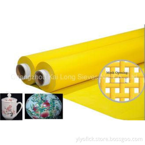 40 Inch 16T Low Elongation Polyester Printing Mesh / Silk S